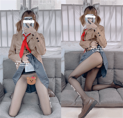 茶狸子-JK双马尾学妹