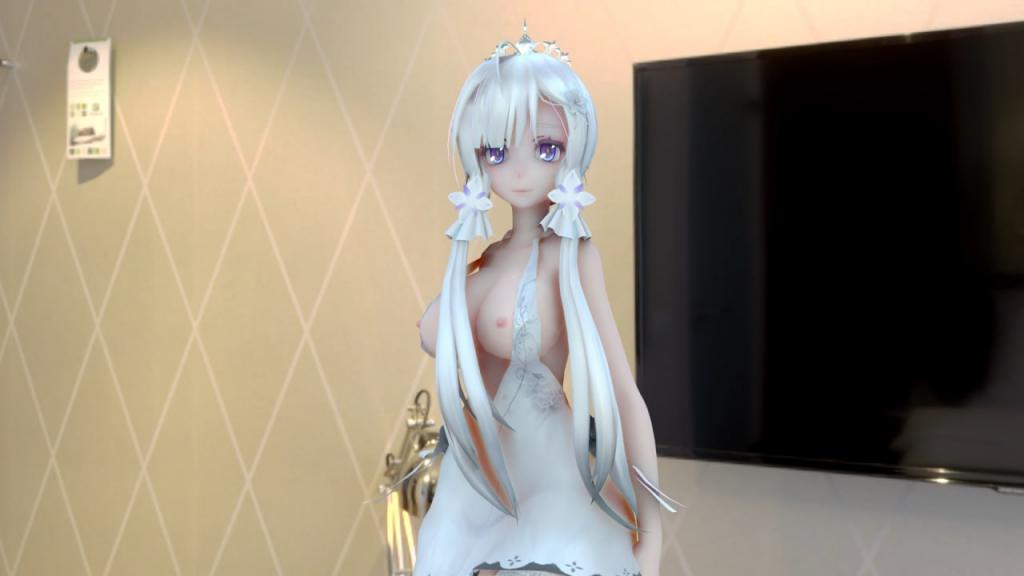 MMD24 光辉BAAMx 极品巨乳美少女被爆操狂干，骚穴抽搐内射颜射双飞盛宴