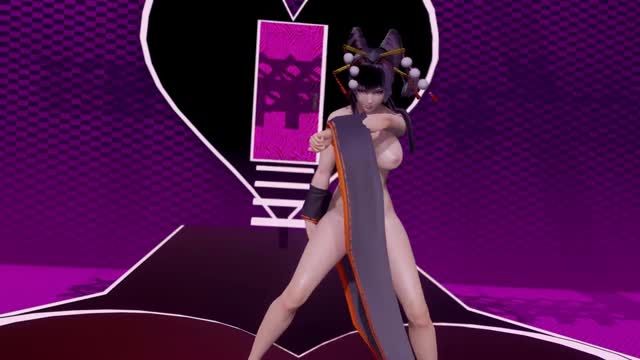 MMDMajorLazer-DoaNyotengu 3D极品翘臀热舞 骚浪舞姿勾魂