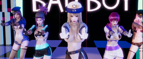 MMD极品骚货阿狸阿卡丽：双穴狂操大肉棒，榨干猛男精液盛宴！