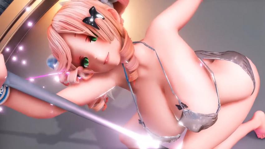 火奴鲁鲁 巨乳舰娘骚穴贴钢管 淫舞高潮内射