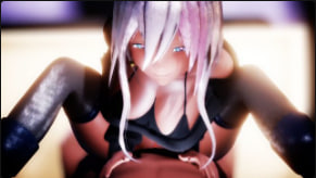 mozuku48 银发辣妹牛仔装上位狂操！巨根猛捣深穴淫水狂喷！